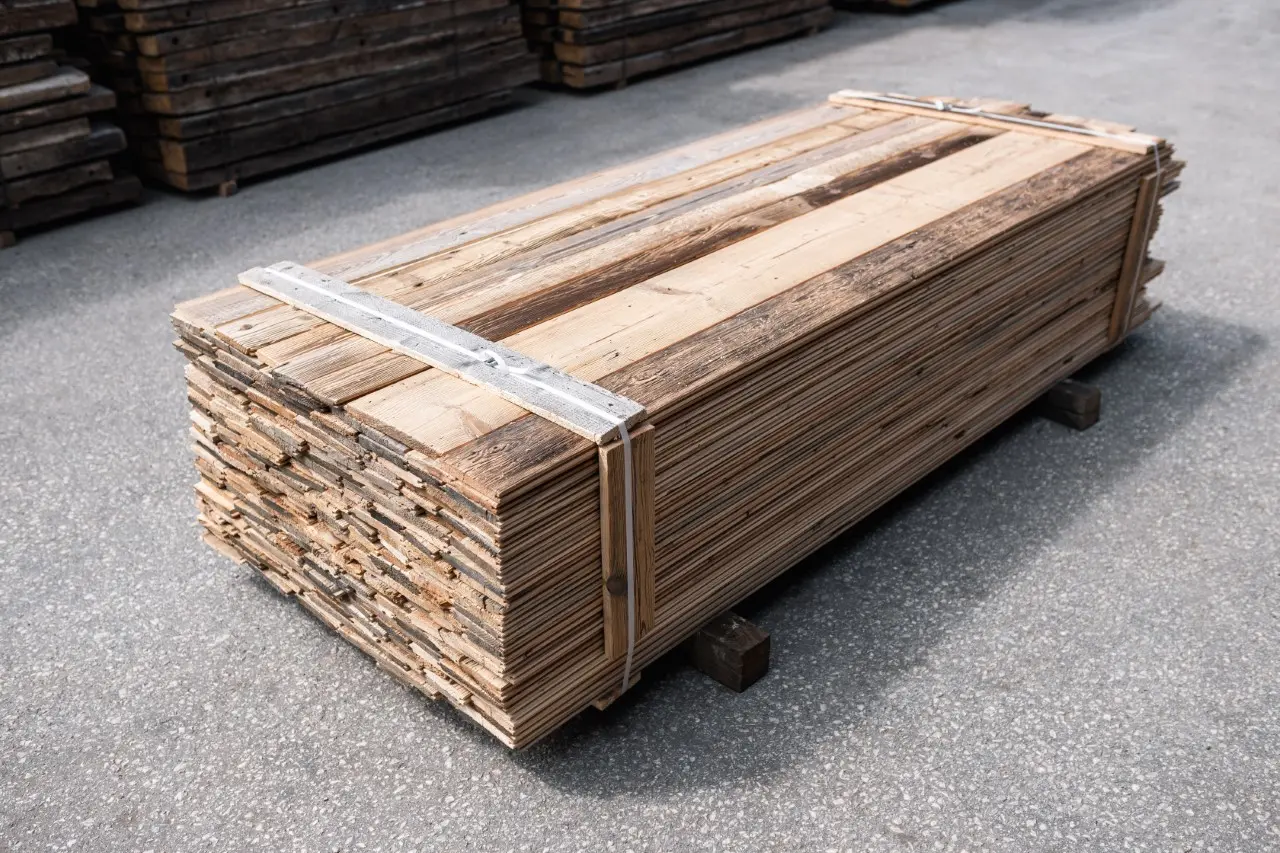Sonnenverbrannte Verschlagbretter: 4. Detailansicht von KnezHolz
