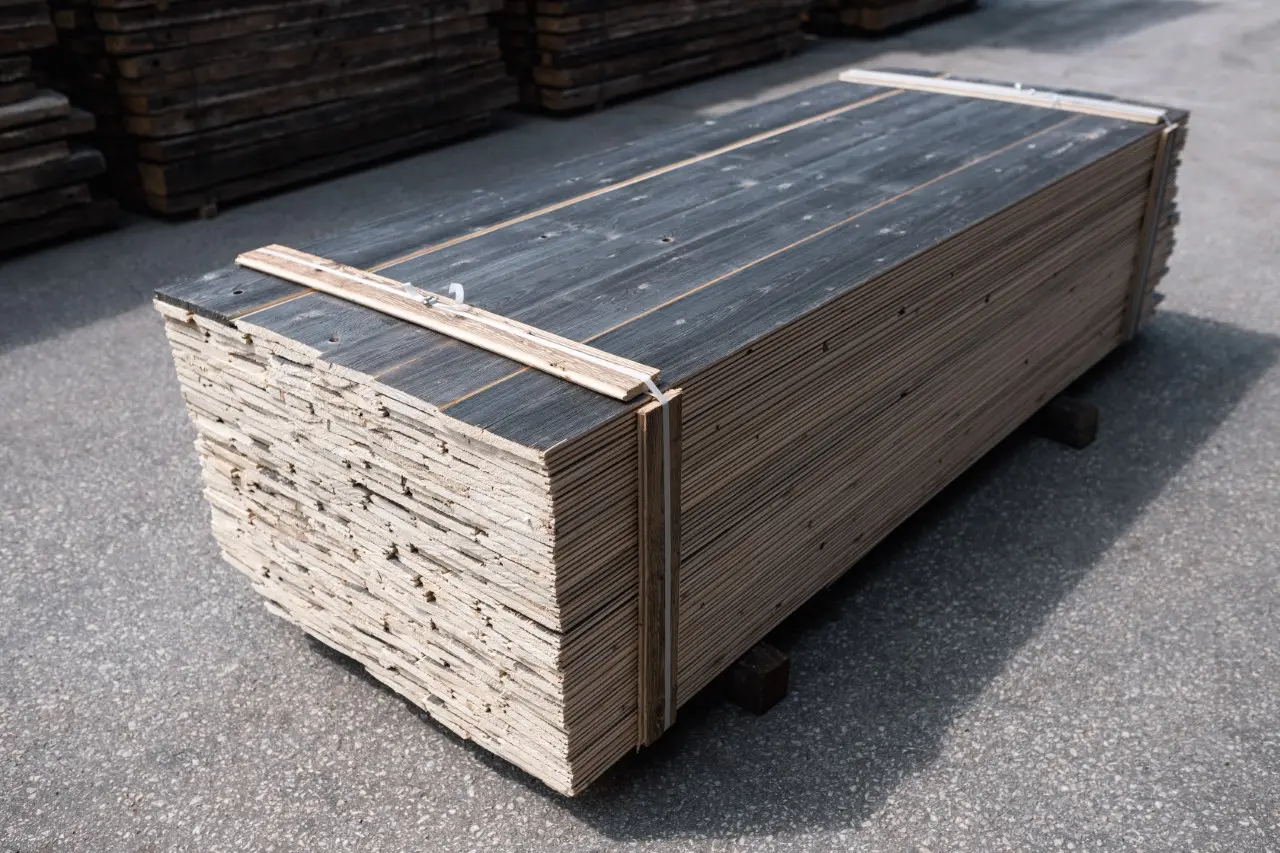 Sonnenverbrannte Verschlagbretter: 5. Detailansicht von KnezHolz