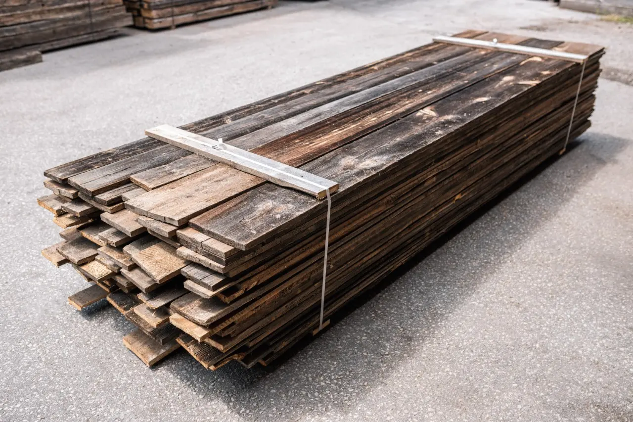 Sonnenverbrannte Verschlagbretter: 6. Detailansicht von KnezHolz